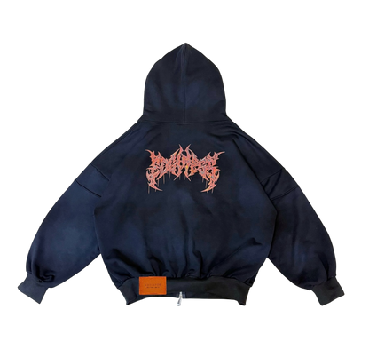 MOLTEN SIGIL ZIP: Hoodie V1
